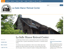 Tablet Screenshot of lasallemanor.org